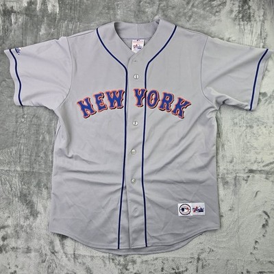 New York Mets grau Straßentrikot Herren Medium #10 Ordonez 