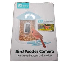 Birdfy AI Smart Feeder Camera 1080P Bird Watching Netvue With Solar Panel