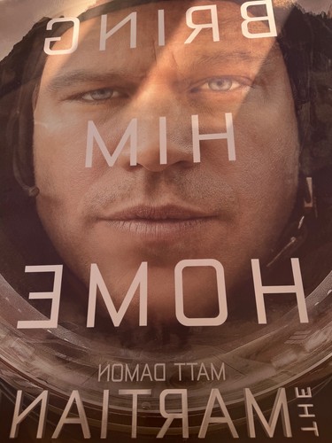 The Martian 2015 Movie Poster 24"x36" Glossy Unframed Dual Sided   MDL Quality - Picture 4 of 6