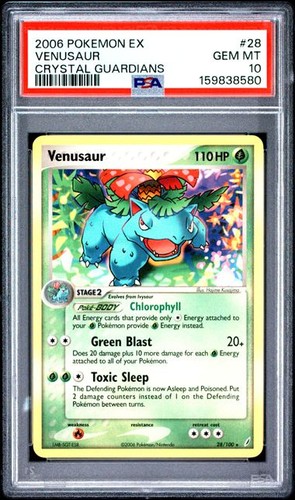 Venusaur graded PSA 10 for sale on eBay