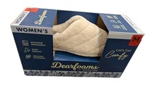 Dearfoams Women's M 7-8 Memory Foam Slippers