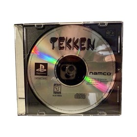 1995 Sony PlayStation PS1 Tekken Disc Only NTSC-U/C Namco SLUS-00006 Video Game