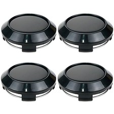 Wheel Center Caps,64mm Wheel Rim Hub Center Outer 64MM , Inner 62MM Black