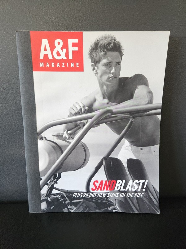 Abercrombie & Fitch A&F Magazine Book Sandblast Issue #3, 2005- Rare Find