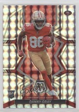 2022 Panini Mosaic Rookies Mosaic Prizm Danny Gray #338 7l6