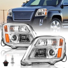 Fit For GMC Terrain SL/SLT/SLE 2010-2015 Halogen Headlight Assembly Left&Right