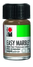 Marabu Easy Marble Paint - Cappuccino - 0.5 Fl Oz Pack of 1 ,