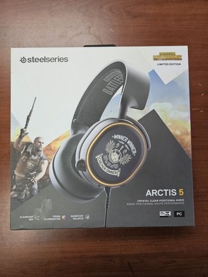 SteelSeries Arctis 5 Wired Headset PC Limited Edition Playerunknown Battleground