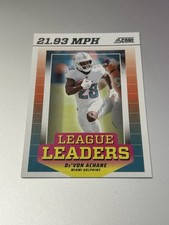 2024 Score - League Leaders #LL-DAE De'Von Achane Miami Dolphins Football