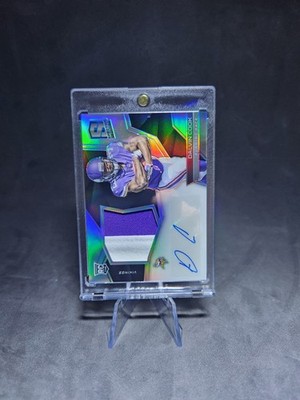 2017 Panini Spectra Dalvin Cook Prizm RC Patch Auto #'d /99 2