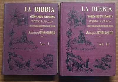 Die Bibel Altes und Neues Testament. Martini (Sonzogno 1936)