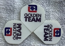Golden Team Advertising Dart Flights Rare