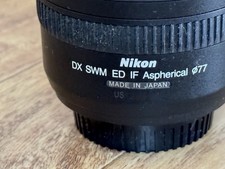 Objectif Nikon AF-S 12-24mm F/4 G IF ED DX - Très Bon état (réf JAA784DA)