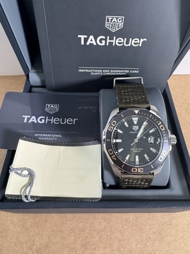TAG Heuer Aquaracer Khaki Men's Watch - WAY101E.FC8222