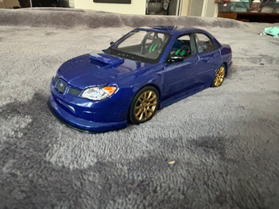 #ad Welly 1:24 Subaru Impreza WRX STI Diecast Model Car Kids Toys Gifts Display $20.99