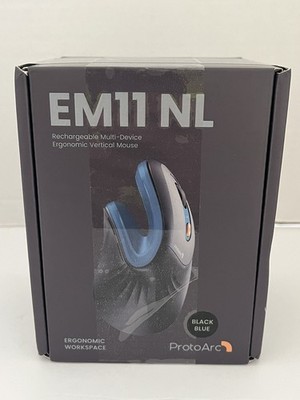 ProtoArc Ergonomic Vertical Mouse EM11 NL Bluetooth Mouse Wireless Ergo Mouse