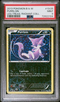 Purrloin RC13/RC25 Legendary Treasures: Radiant Collection Holo