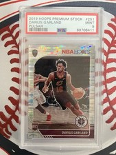 2019-20 Panini Hoops Premium Stock Darius Garland #251 Pulsar PSA 9 *Read*