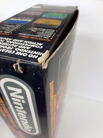 Caja Consola Vac&iacute;a Nintendo Entertainment System NES 1988 Juego de Acci&oacute;n Aut&eacute;ntico