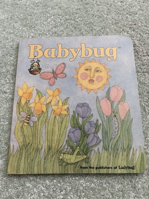 Babybug Board Book Vol 1 No 4 Ladybug Magazine Vintage Kim & Carrots Clean