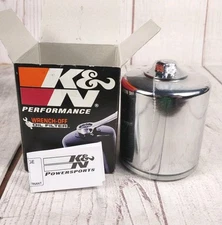 NEW SEALED - K&N Engineering KN-174C Performance Gold Oil Filter - Chrome