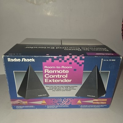 NEW Vtg  Radio Shack Pyramid IR Remote Control Extender Catalog Number 15-1959