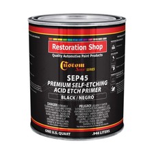 Custom Shop Self Etching Acid Etch Primer 1 Quart Black - Ready To Spray Paint