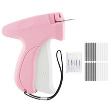 Professional Fine Tagging Kit for Clothing   Pink Garment Labeler with 2000 F...