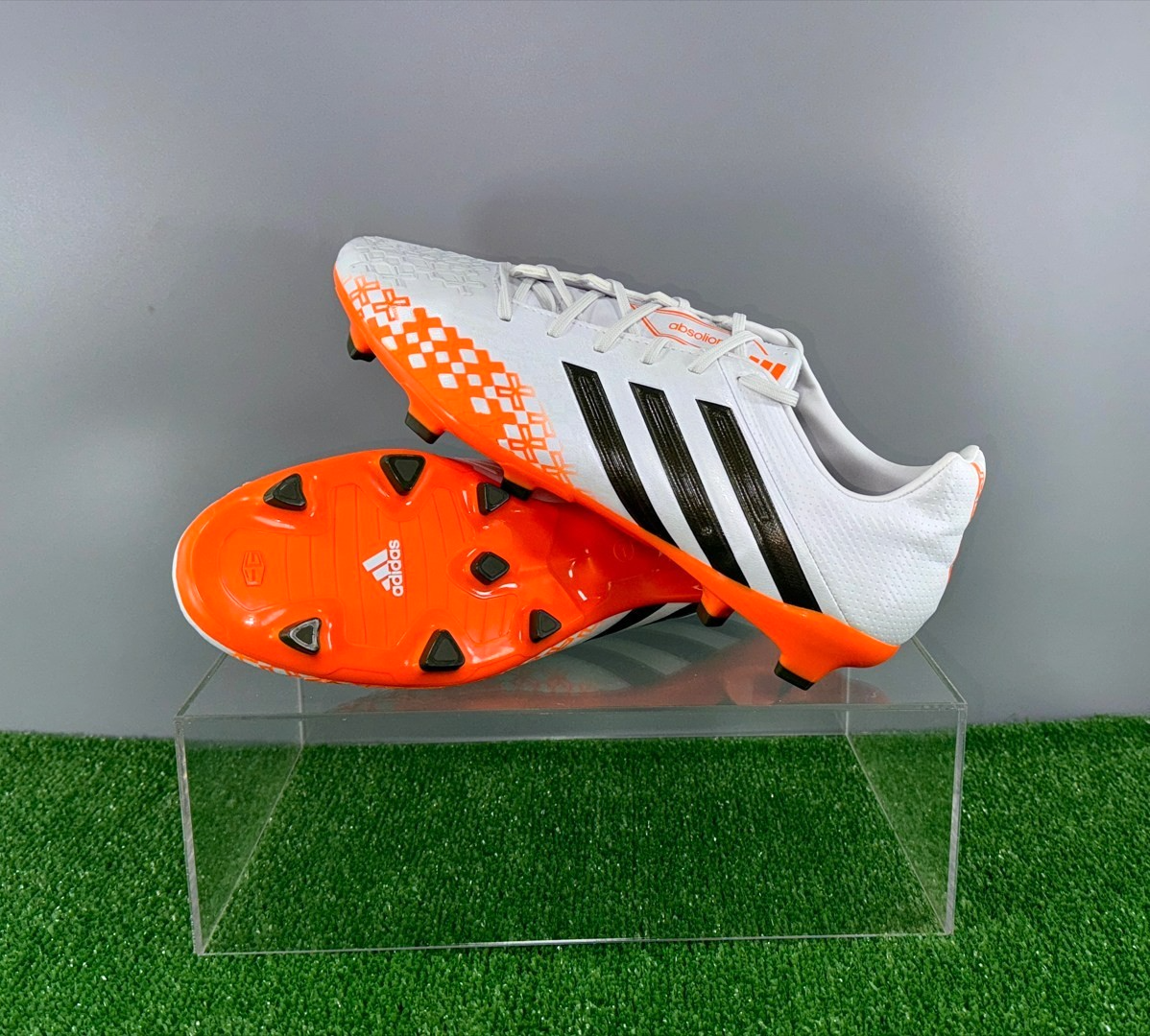 Adidas Predator Absolion LZ FG F32555 US10.5 UK10 White Men's
