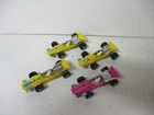 Matchbox Lesney Superfast 4 different SF34 Formula 1 Racers, C9, loose