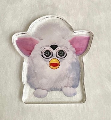 Furby Acryl Block Schneeball