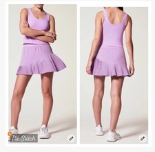 Spanx Yes Pleats Skort Lavender size XL