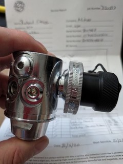 Regulator first stage Poseidon JetStream 3960 DIN fitting metal.