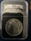 1921 UNCIRCULATED MORGAN SILVER DOLLAR DENVER MINT 100TH ANNIVERSARY PCS