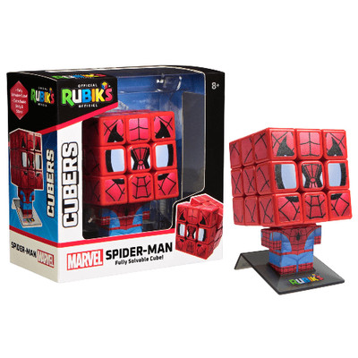 Rubik's Cubers - Spiderman Brettspiel - Brandneu Versiegelt