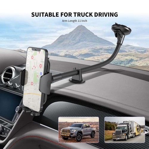 ESOULK UNIVERSAL TRUCK DASHBOARD & WINDS CAR MOUNT GOOSE NECK CAR HOLDER - Picture 7 of 8
