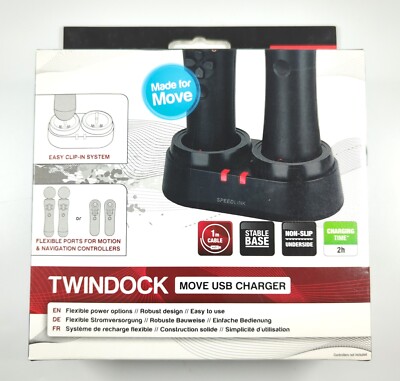 Speedlink Twindock Ladestation für Playstation Move Controller - NEU