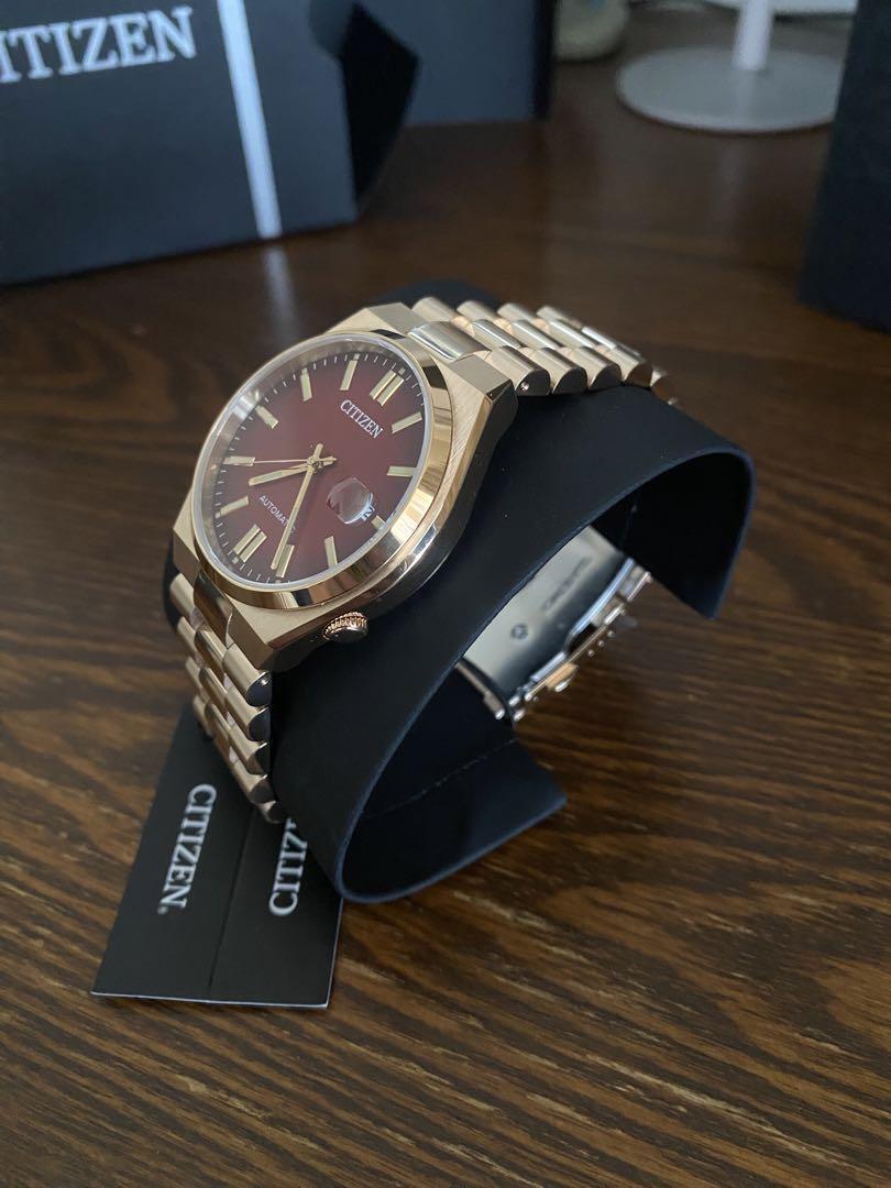 CITIZEN シチズン NJ0153-82x Unboxing The Citizen Automatic Gold NJ0153-82X - YouTube