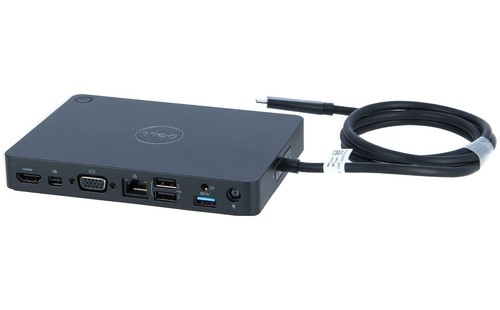 Station d'Accueil Dell WD15 USB-C Mini-DisplayPort HDMI Power supply Dell 130w - Photo 9/9