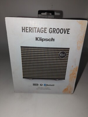 Klipsch Heritage Groove Portable Bluetooth Speaker Matte Black