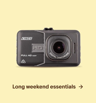 Shop Long Weekend Essentials
