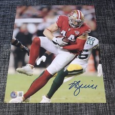 KYLE JUSZCZYK SIGNED AUTOGRAPH 8X10 PHOTO SAN FRANCISCO 49ERS BECKETT BAS COA