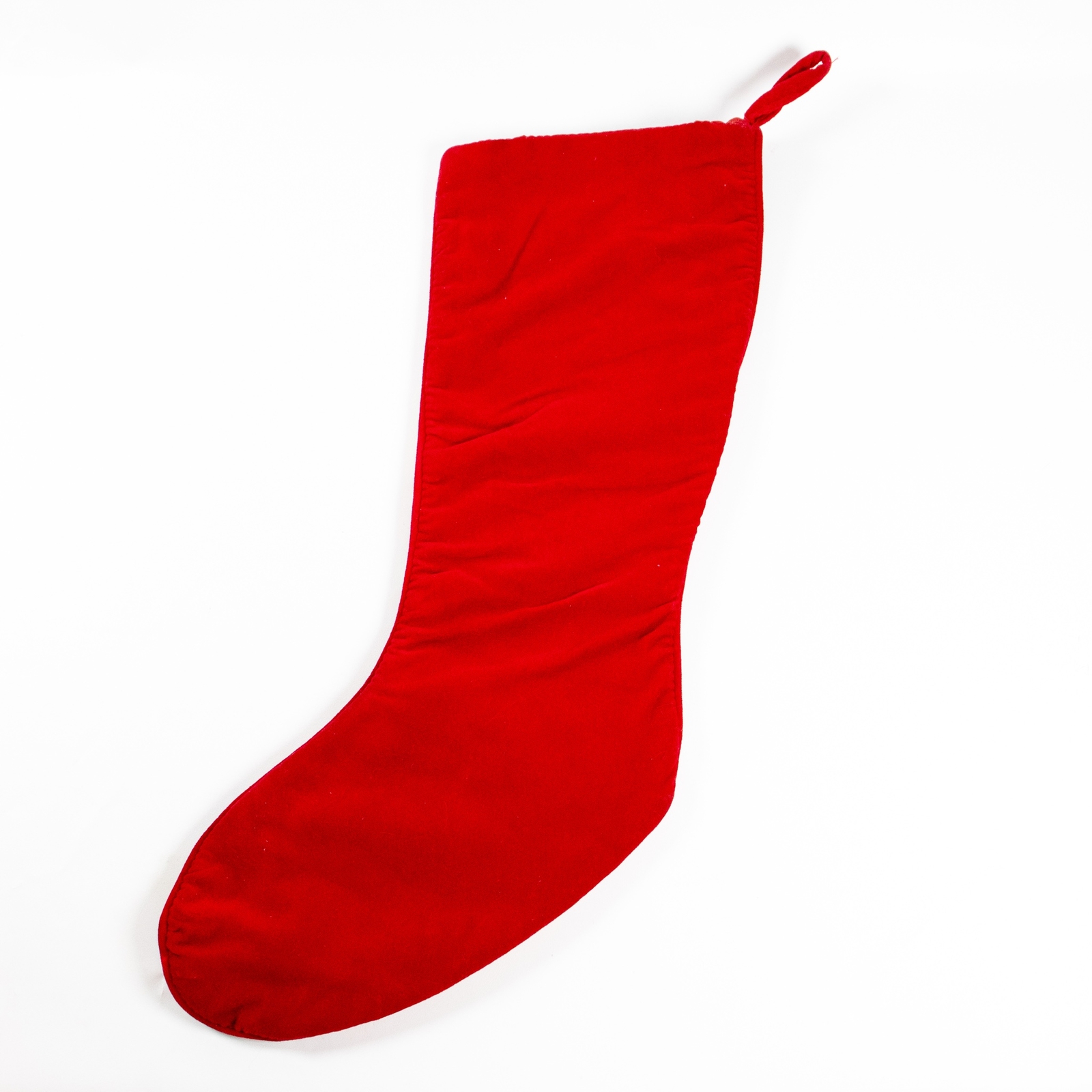 Vintage Needlepoint Christmas Stocking Old World Santa Claus Velvet Backing Toys eBay