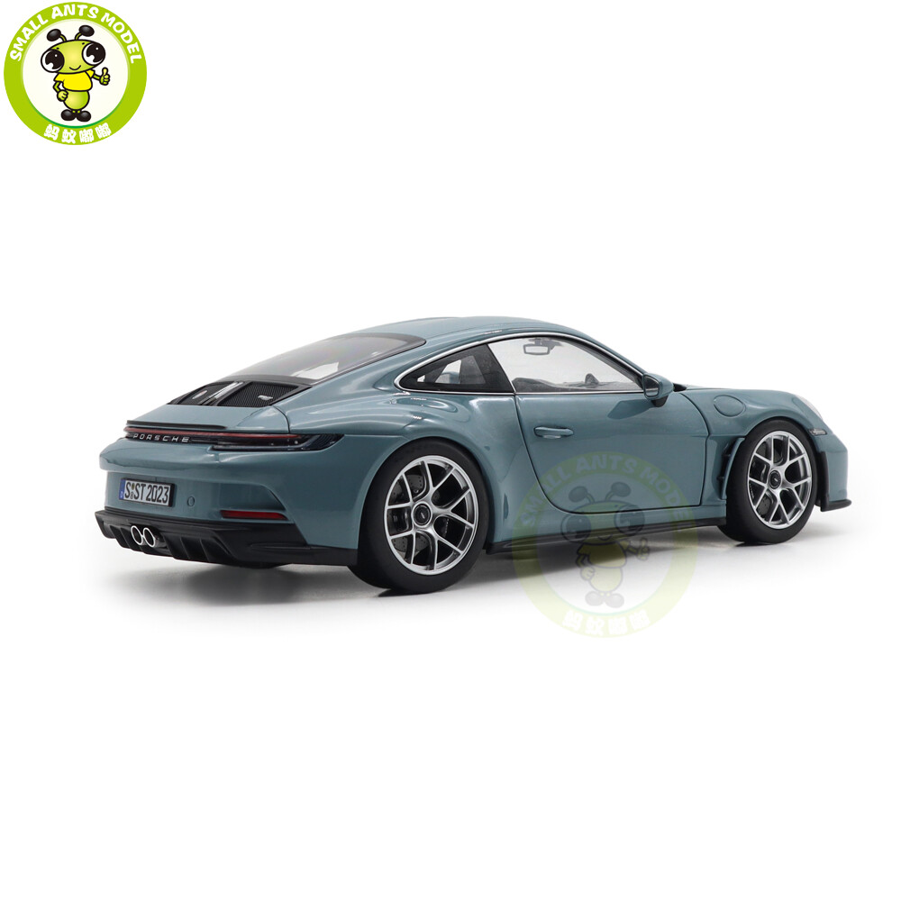 1/18 Porsche 911 S/T 2023 Norev 187470 Meissen Blue Diecast Model