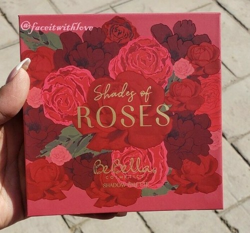 Be Bella SHADES OF ROSES 16 Color Eyeshadow Palette NEW - Picture 3 of 4