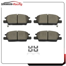 4 X Front Ceramic Brake Pads For Buick Regal Sportback 2020 FWD