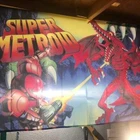 Super Metroid Nintendo SNES Boxart 5' Samus Flag Banner Poster
