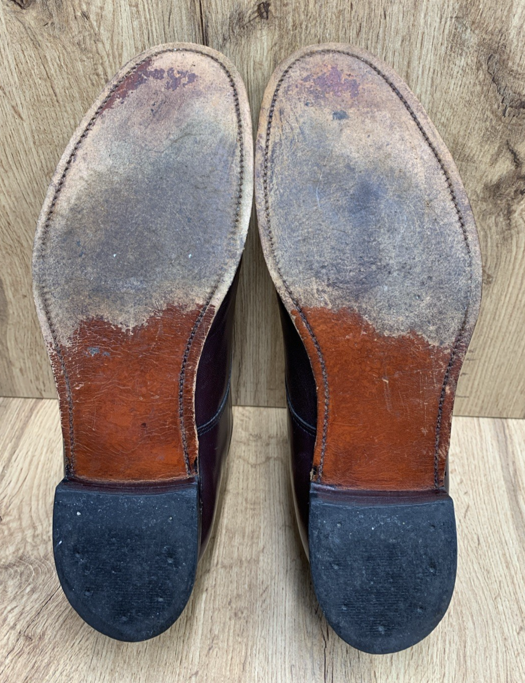 SAOLA Scarpe eleganti derby Stacy Adams uomo Madison 00012 05 punta a cappuccio marrone taglia 9 5 D