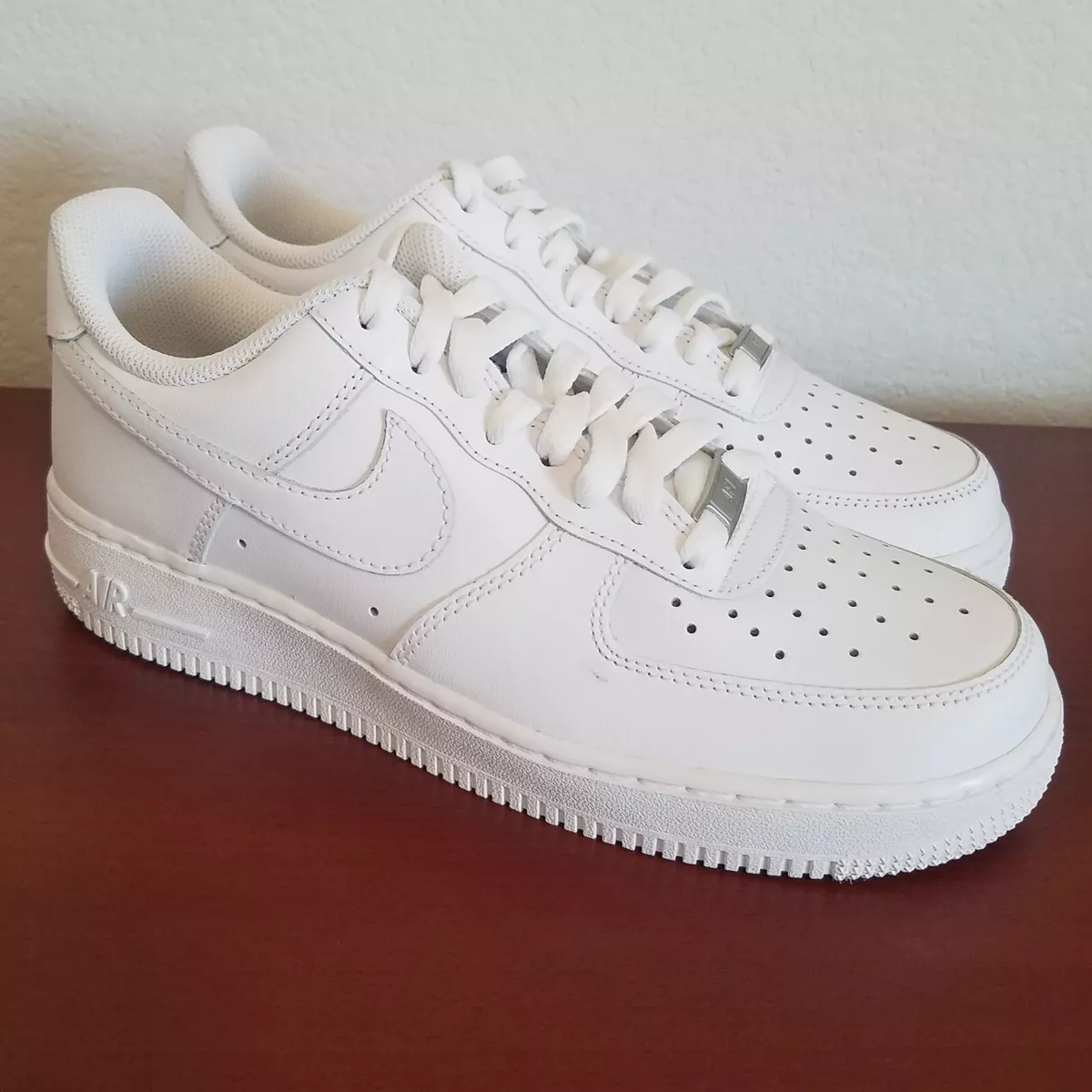 Nike Air Force 1 '07 'Triple White' Shoes DD8959-100 Women's Size 9