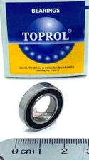 1PCS TOPROL 6801-2RS 6801RS Deep Groove Rubber Shielded Ball Bearing 12X21X5mm 